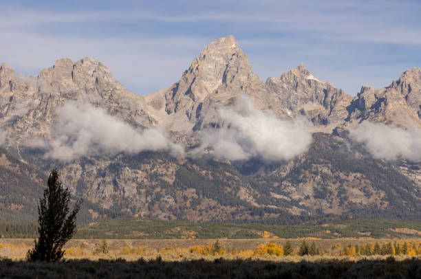 istock Scenic Teton landscape in Autumn 1402723147