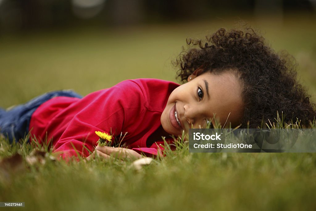 Afro Kind - Lizenzfrei Kind Stock-Foto