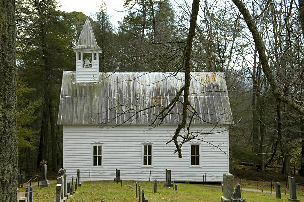 istock Cades Cove - Methodist Church 140272476