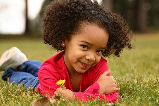 Afro Child stock photo