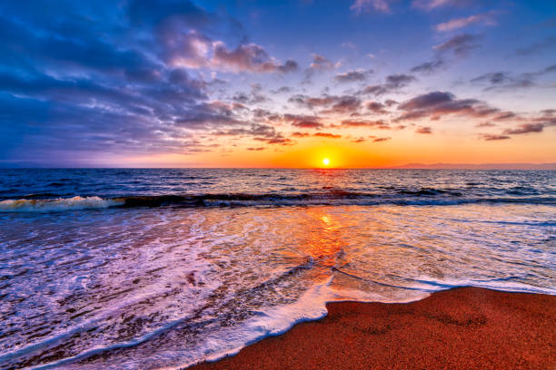 istock Sunrise Beach Tropical Ocean Landscape 1402728524
