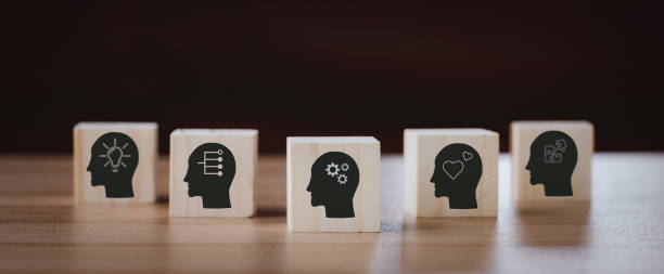 Multiskill or soft skills and personal  responsibility HR human resources concept.personal attribute development business ,thinking , digital Personality, problem solving, confidence, adaptability,