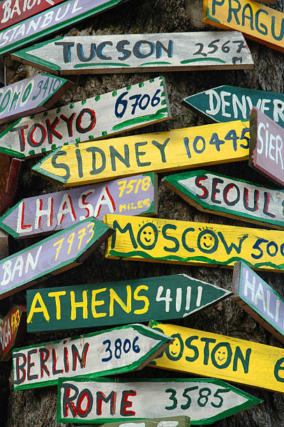 istock Signpost to the World 140273049