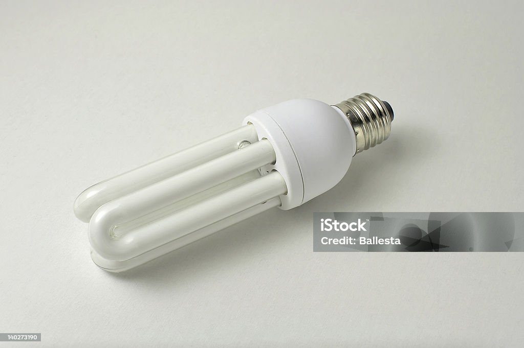 Niedrig Energie Lampe - Lizenzfrei Beleuchtet Stock-Foto