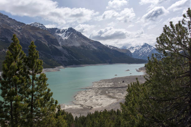 istock Landscape view around Cancano lake during spring 1402736504