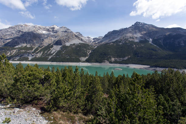 istock Landscape view around Cancano lake during spring 1402736505