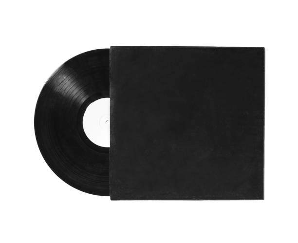 istock vinyl disc with  blank black cover isolated on white background 1402738477