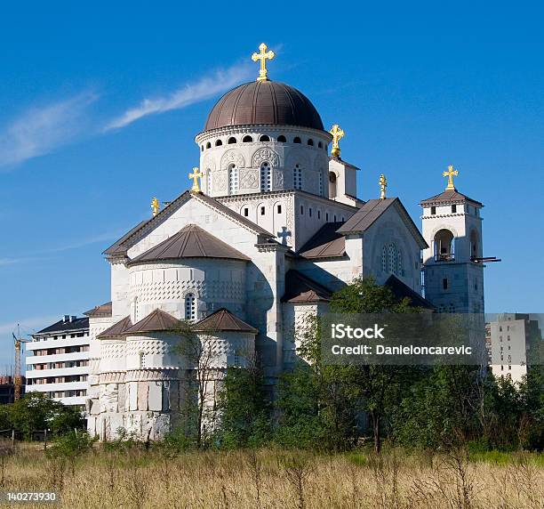 Mosteiro De Montenegro - Fotografias de stock e mais imagens de Abstrato - Abstrato, Arquitetura, Azul