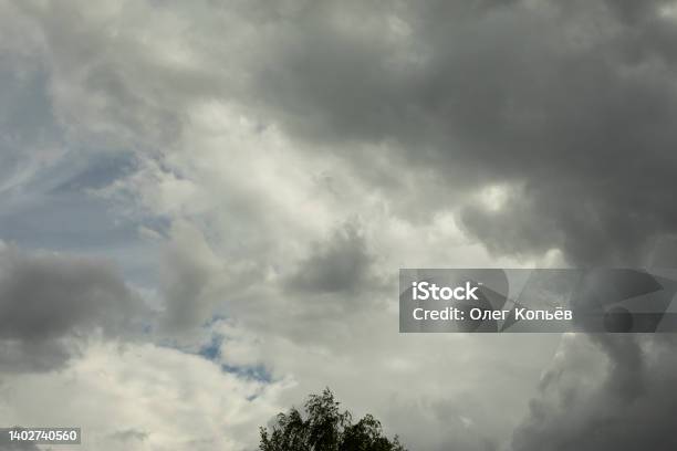 Rain Clouds In Sky Its Going To Rain Gray Clouds Stock Photo - Download Image Now