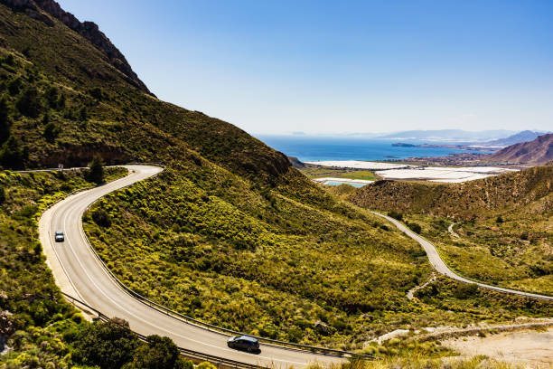 istock Mountains landscape and coast view, Spain 1402745376