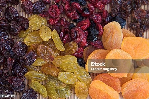 Frutas Secas Selecciones Foto de stock y más banco de imágenes de Albaricoque - Albaricoque, Alimento, Antioxidante