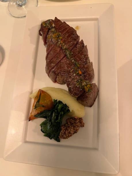 istock It is steak that I ate at a fancy restaurant 1402747335