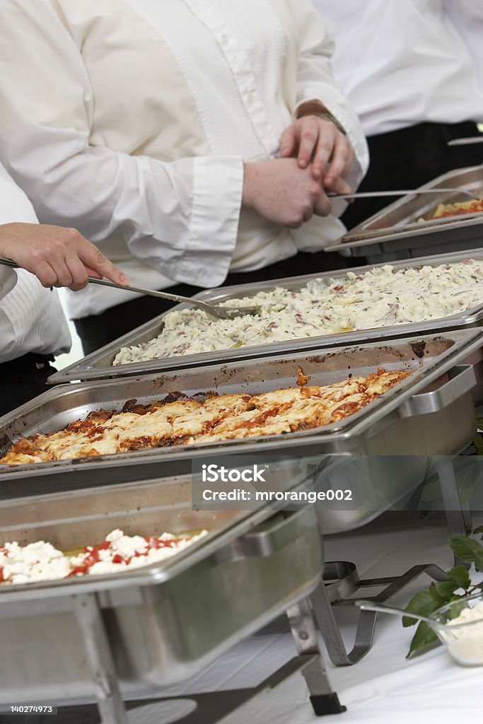 Bankett-Speisen - Lizenzfrei Bedienungspersonal Stock-Foto