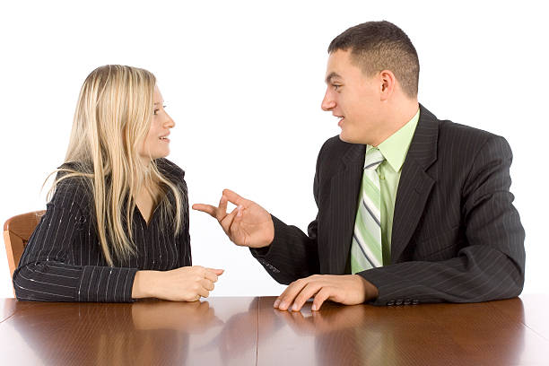 istock conversation of two businesspeople 140275174
