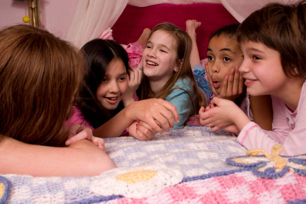 istock Slumber Party Giggles 140275212