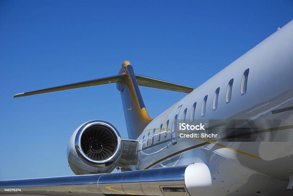 Close up side view of an aircraft aircraft Air Force Stock Photo