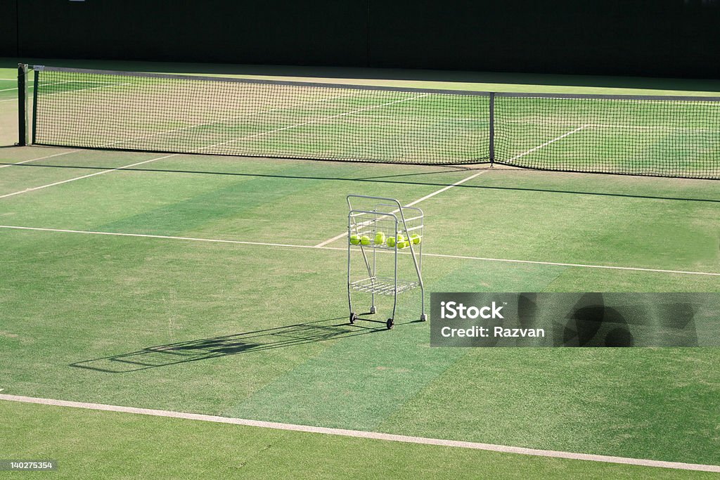 Tennis minuto 2. - Foto stock royalty-free di Allenamento