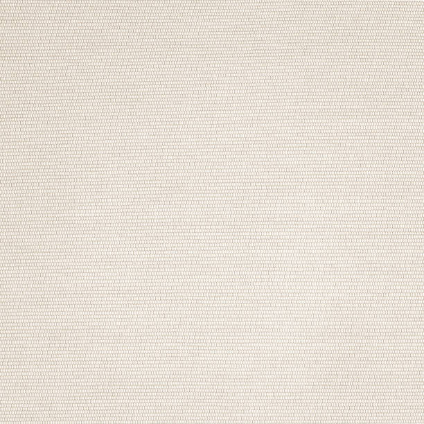 istock Cotton silk blended fabric wallpaper texture pattern background in pastel cream beige color 1402753881
