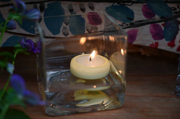 istock A relaxing night illuminated by the light of candles 1402759919
