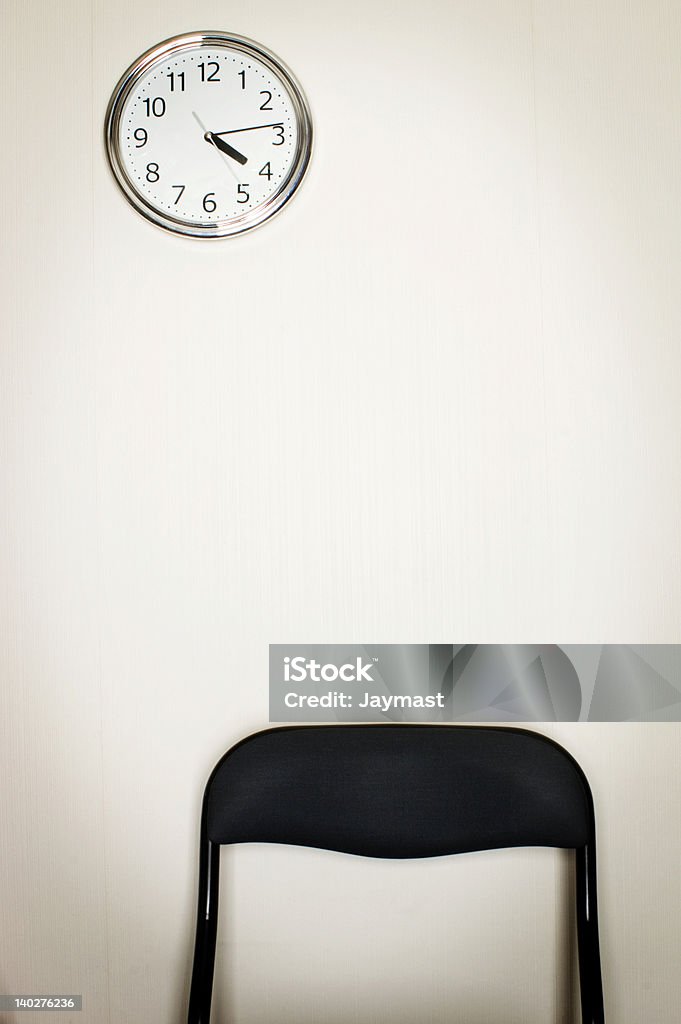 waiting waiting room chair and wall Chair Stock Photo