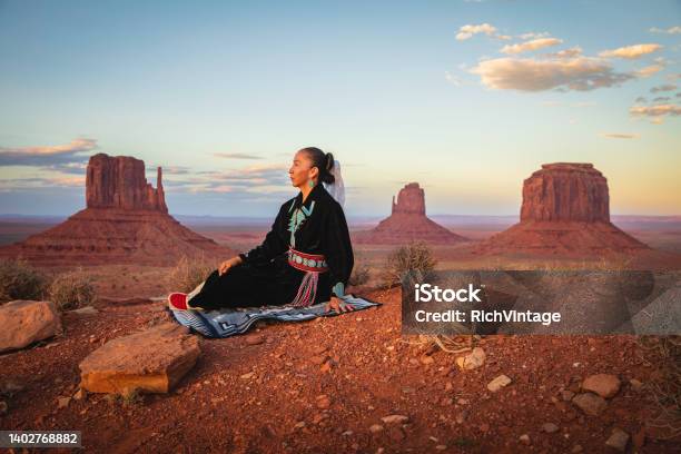 Native American Woman Portrait Stock Photo - Download Image Now - Indigenous Peoples of the Americas, Indigenous North American Culture, Day