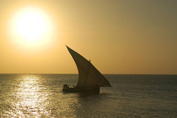 istock Dhow off Stone Town, Zanzibar 140277082