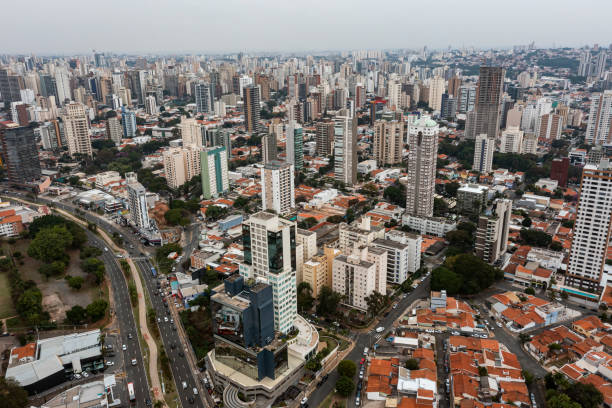 Campinas city, Sao Paulo state, Brazil. stock photo