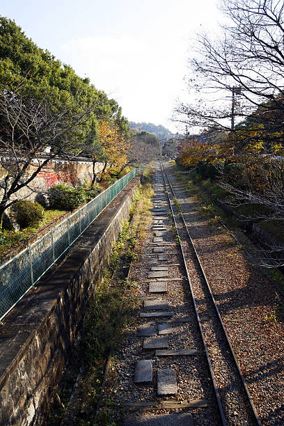 istock Railway tracks in the autumn 140277246