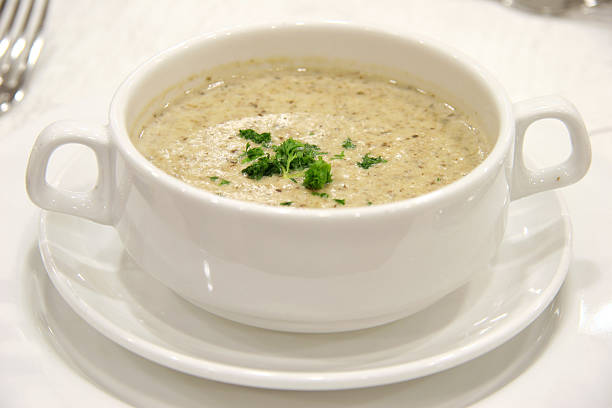 Cтоковое фото Грибной суп