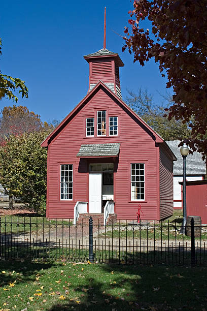 istock Little Red One-Room Schoolhouse 140277628