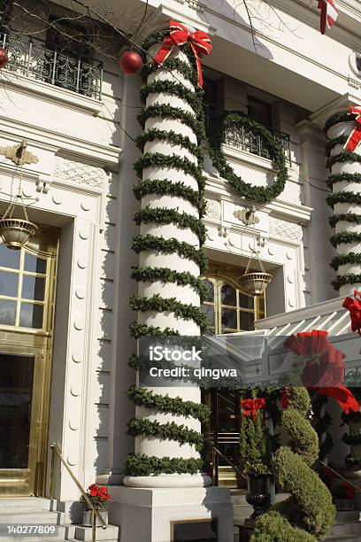 クリスマスのホテル - ガーランドのストックフォトや画像を多数ご用意 - ガーランド, クリスマス, 花輪