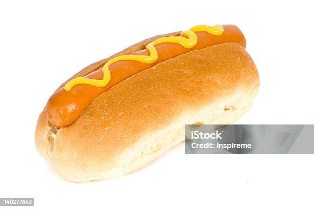 Hot Dog Fast Food Stock Photo - Download Image Now - Cut Out, Dining, Dinner