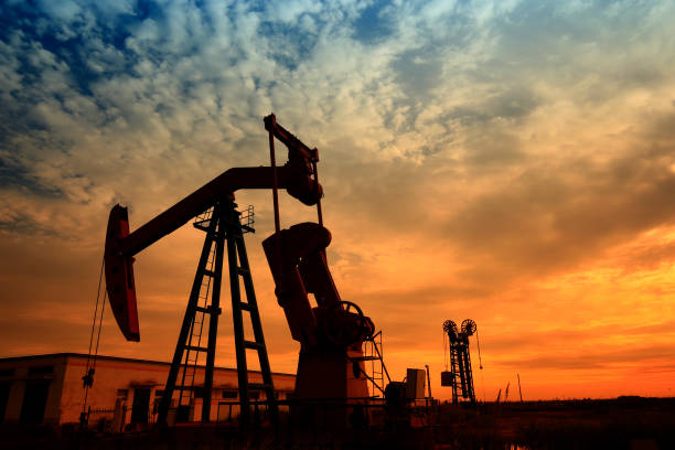 istock The oil pump, industrial equipment 1402779208