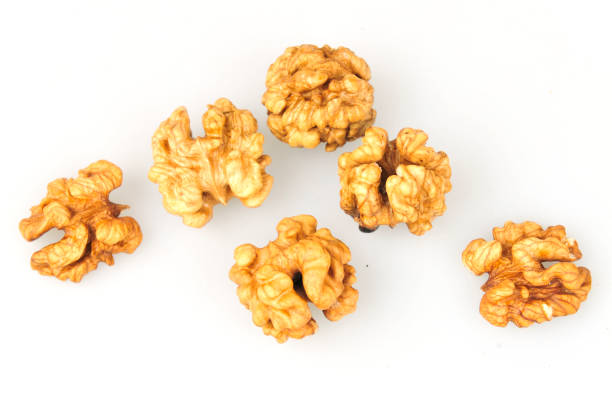 istock White background of the walnut 1402779355