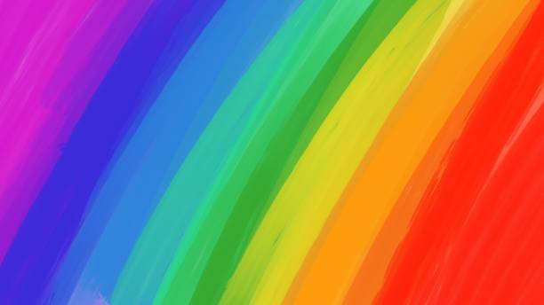 istock Pride LGBTQ rainbow color stripes symbol flag 1402781512