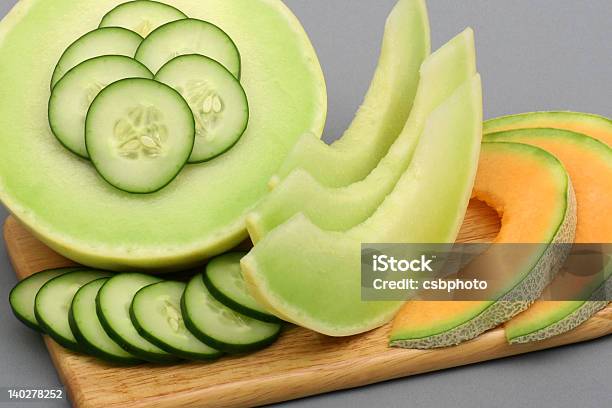 Cucumber Melon 2 Stock Photo - Download Image Now - Melon, Cucumber, Cantaloupe