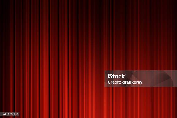 Film Vorhänge Stockfoto und mehr Bilder von Rot - Rot, Vorhang, Bildhintergrund