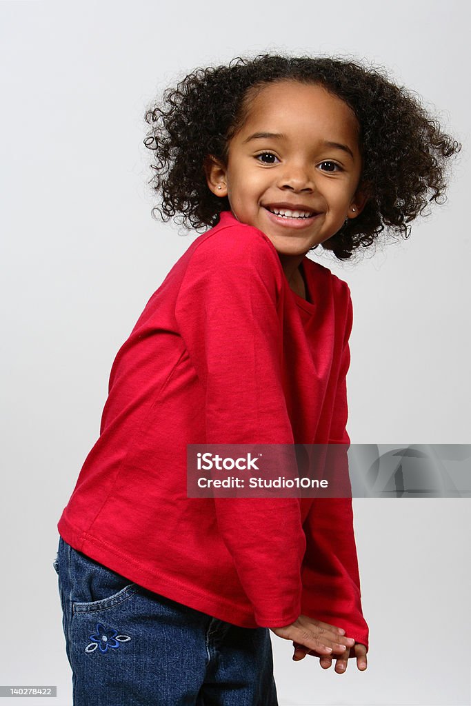 Garota Afro - Foto de stock de Afro-americano royalty-free