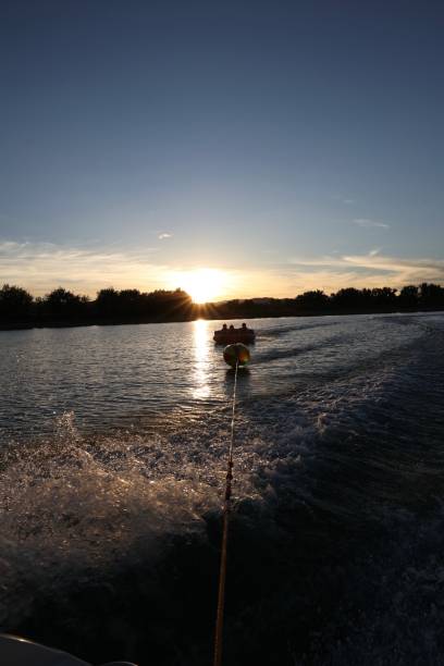 istock Tubing on a lake 1402785911