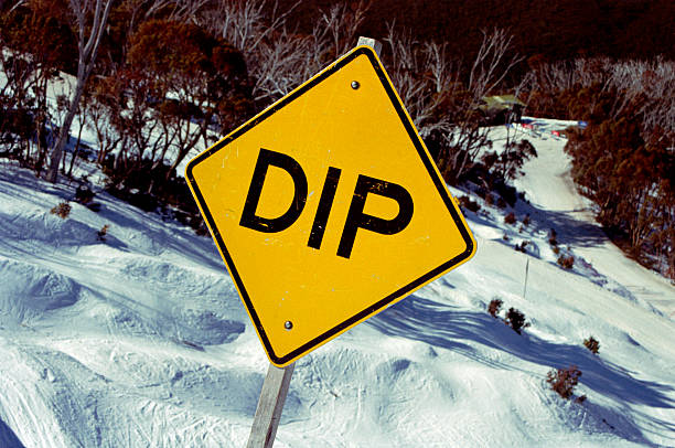 Dip Sign stock photo