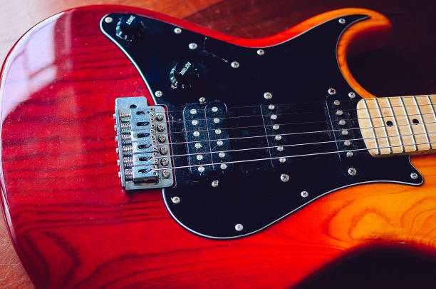 istock colorful electric guitar close up 1402791025