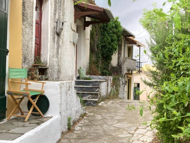 istock Greece - Corfu- Chlomos village 1402796482