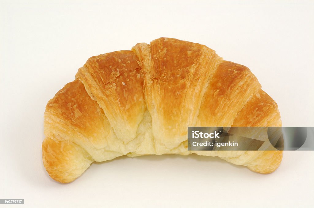 Frisch gebackenen croissant - Lizenzfrei Braun Stock-Foto