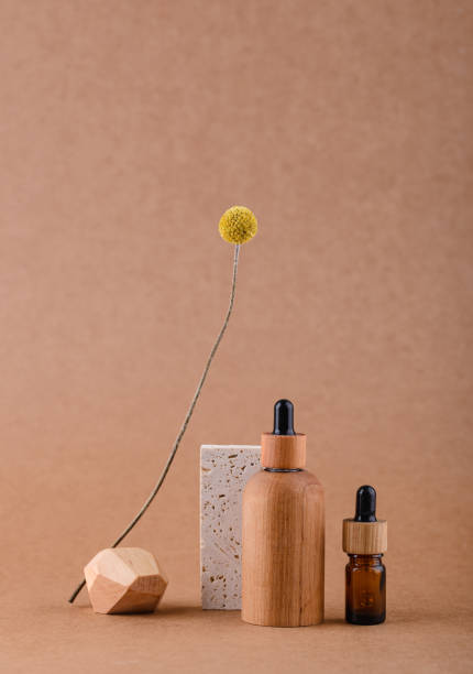 istock Eco friendly cosmetic bamboo bottle 1402799230
