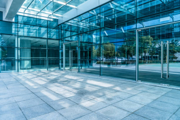 istock modern office building outdoors in the downtown 1402805782