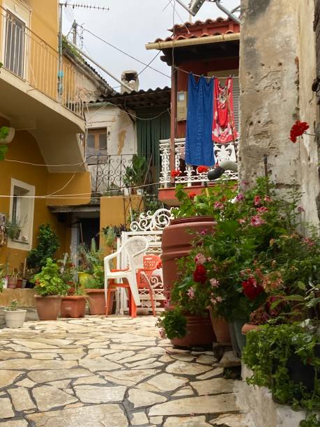 istock Greece - Corfu - Sinarades old town 1402808459