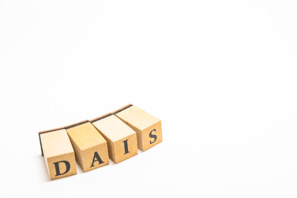 istock Wooden block English words 1402813331