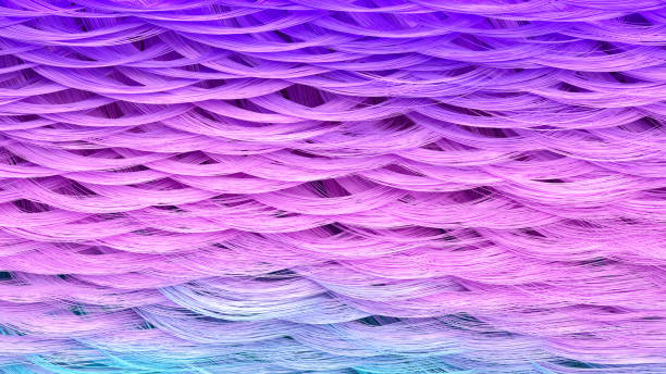 istock Abstract colorful fur hairy background 1402814079