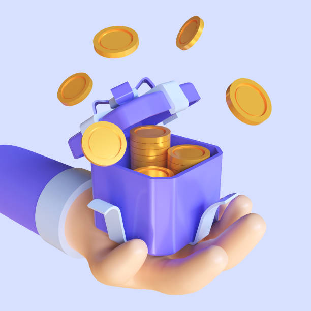 istock 3d render of open gift box surprise, earn point concept, loyalty program and get rewards, isolated on purple background 1402814440