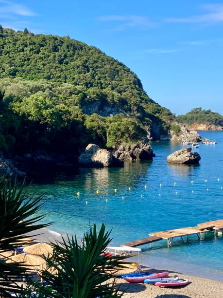 istock Greece - Corfu- Liapades beach 1402814482